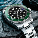 Relógio ADDIESDIVE ( PEGADA ROLEX ) Masculino em Aço Inoxidável – Estilo, Precisão e Resistência à Prova d’Água